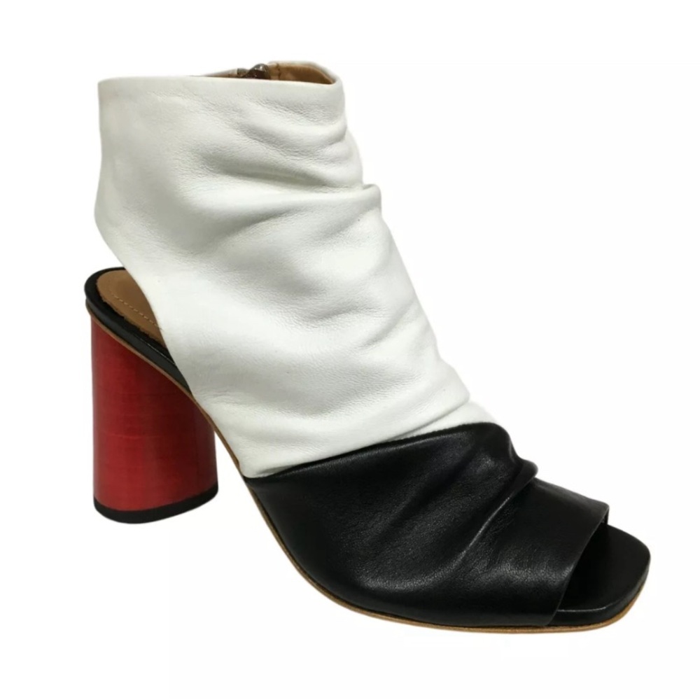 Halmanera Italian Leather Sandal Size 38 New